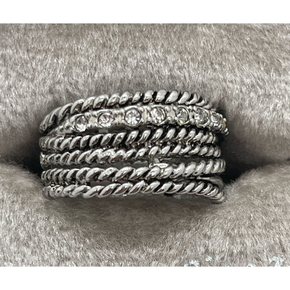 NEW IN THE BOX  Cocktail Ring by Luxe by CBC - Size 7
